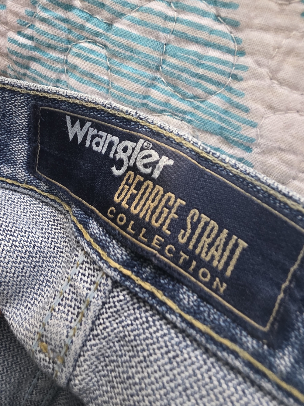 Wrangler Light Blue Denim Relaxed Fit Jeans